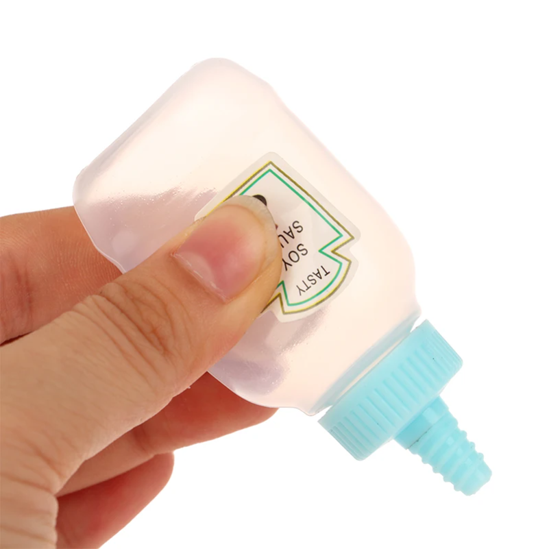 Herb Keeper Bottle - 4 stks/set Mini Sausfles Ketchup Honing