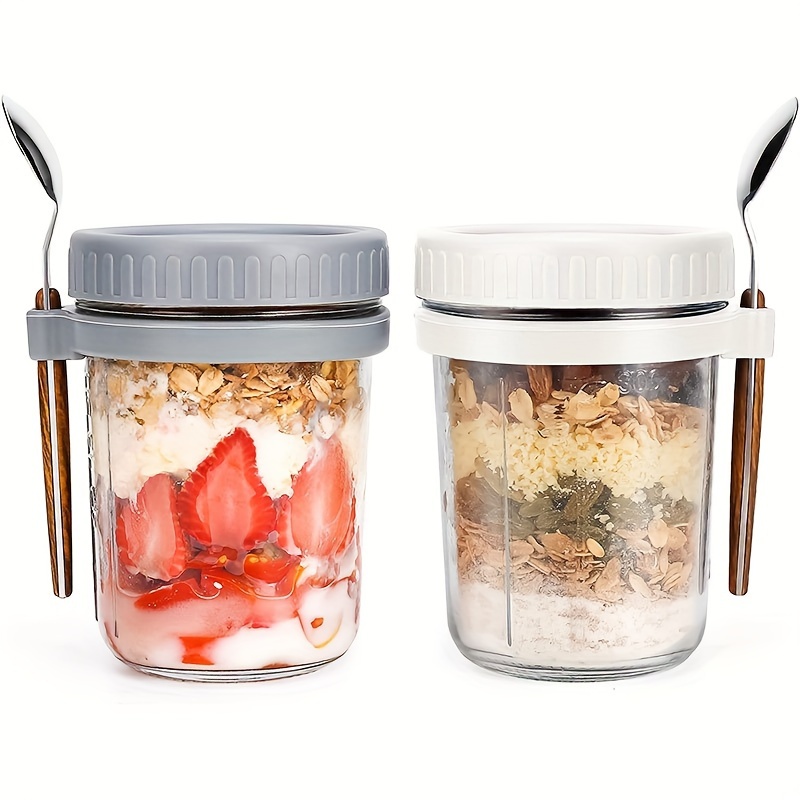 1 st/2 stks Glazen Havermout B - Salad Container Jar recensie en prijs
