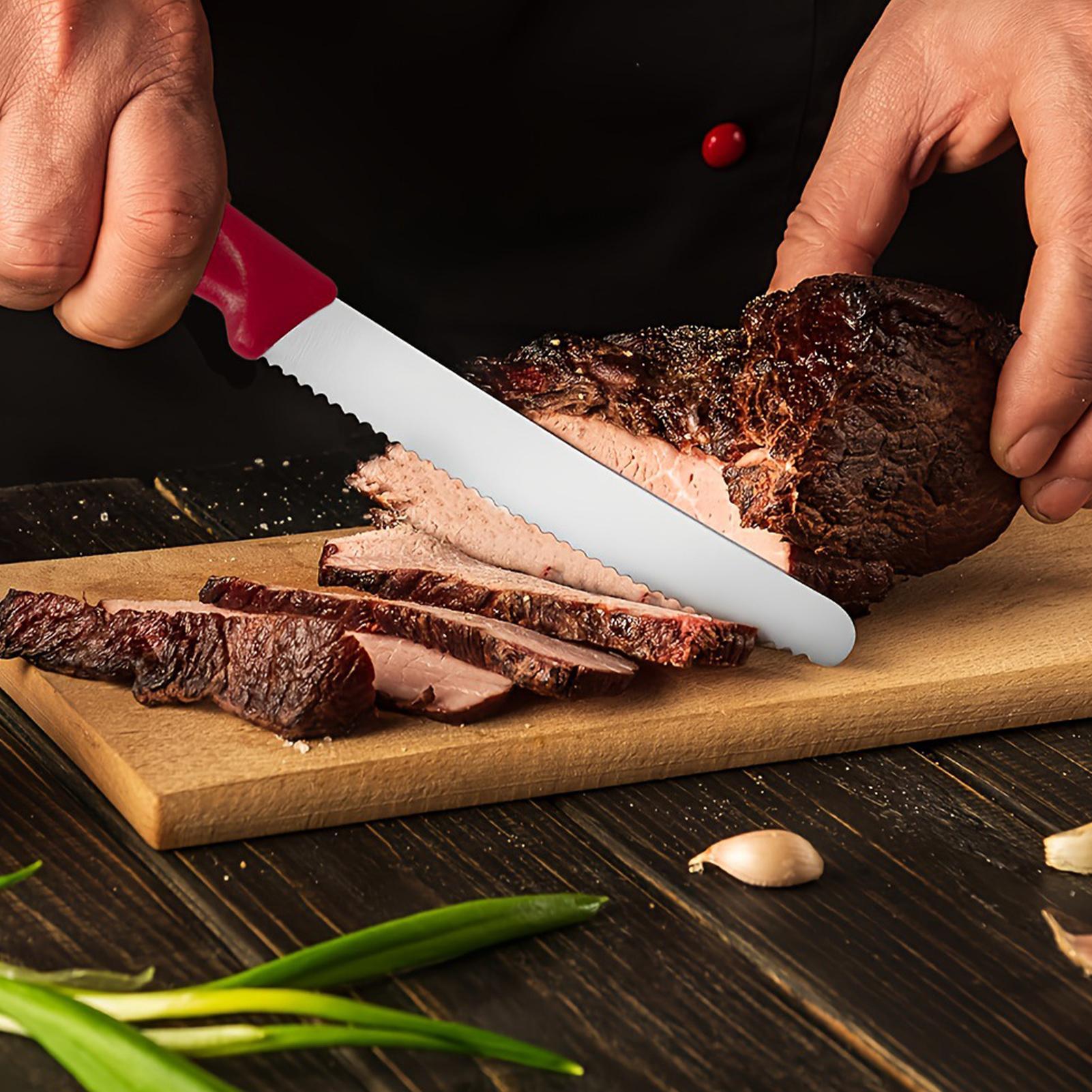 Gekartelde steaksnijder 5-deli - Meal Prep Kitchen recensie en prijs