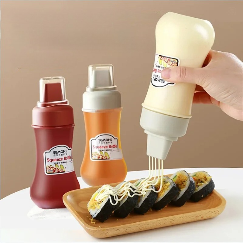 5-gaats condimentenknijpflesse - Sauce Squeeze Bottle recensie en prijs