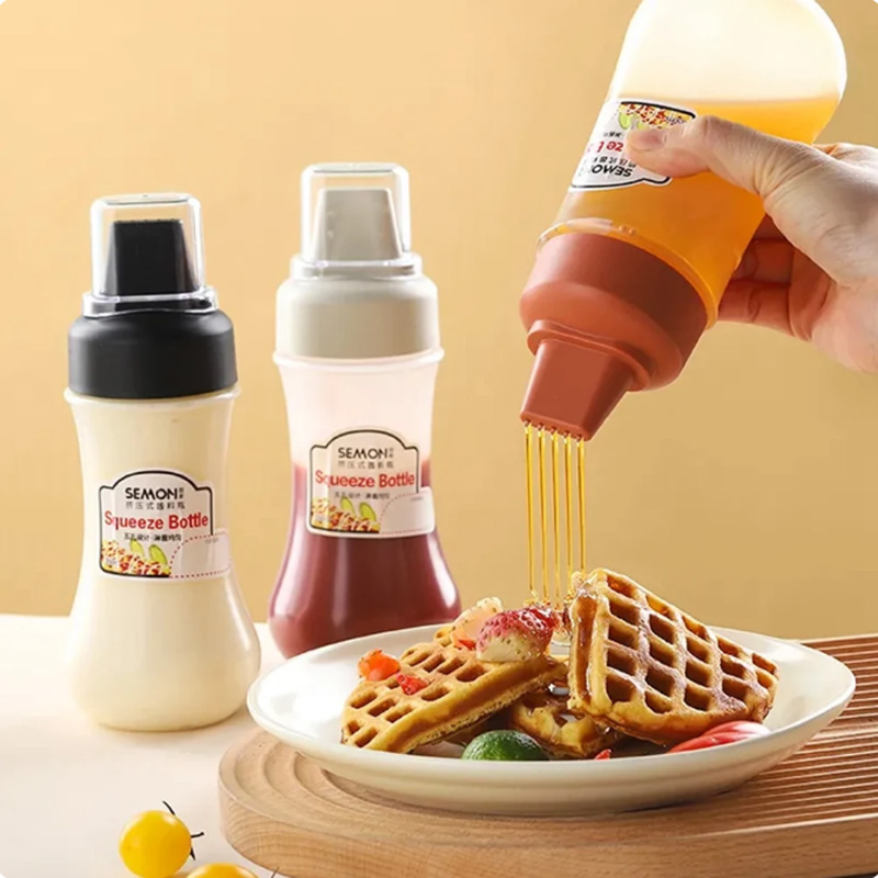 5-gaats condimentenknijpflesse - Sauce Squeeze Bottle recensie en prijs