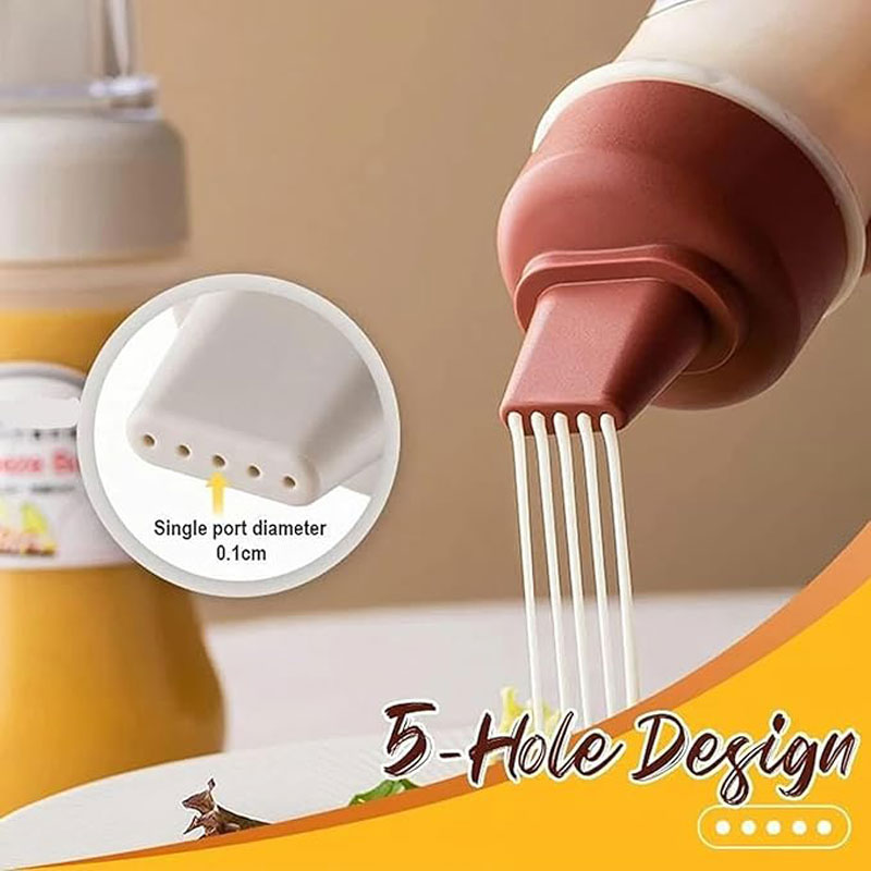 5-gaats condimentenknijpflesse - Sauce Squeeze Bottle recensie en prijs