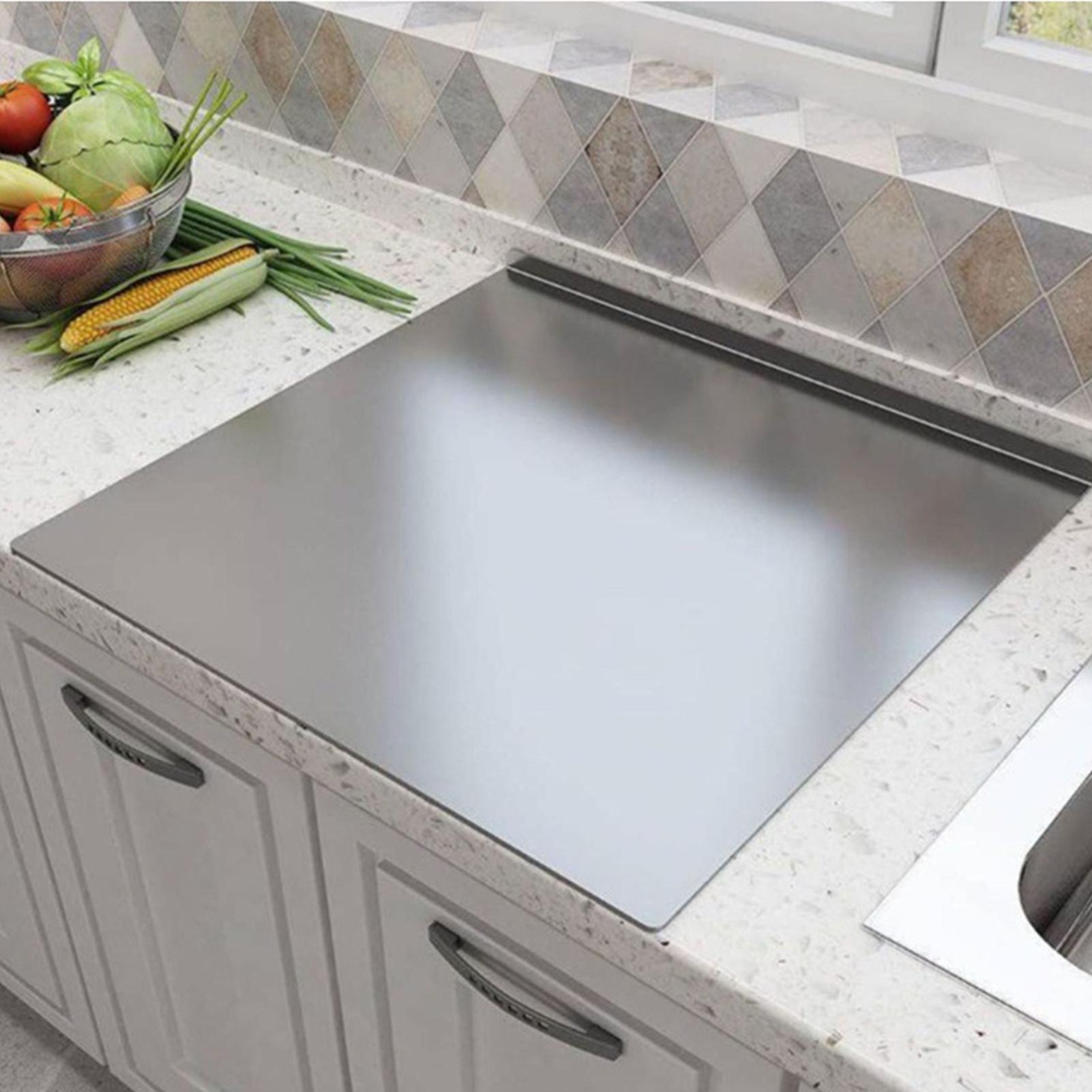 Roestvrijstalen snijplank met  - Meal Prep Kitchen recensie en prijs
