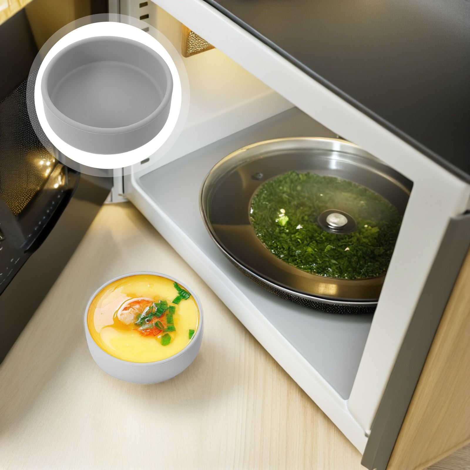 3-delige siliconen airfryer ei - Meal Prep Healthy recensie en prijs