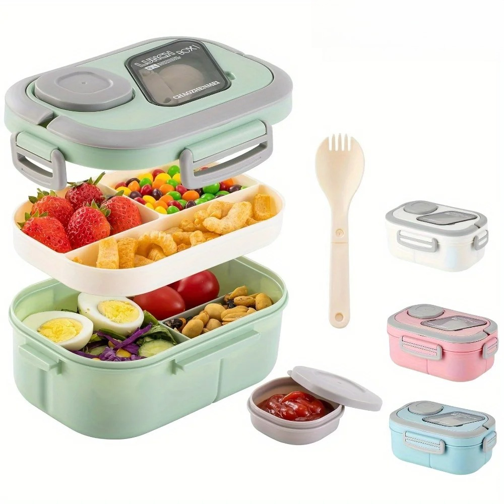 Bento Lunchbox Saladecontainer - Salad Container Jar recensie en prijs