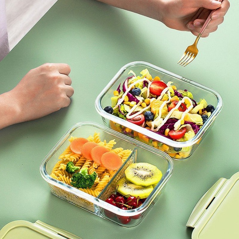 Minimalistische glazen lunchbo - Meal Prep Glass recensie en prijs