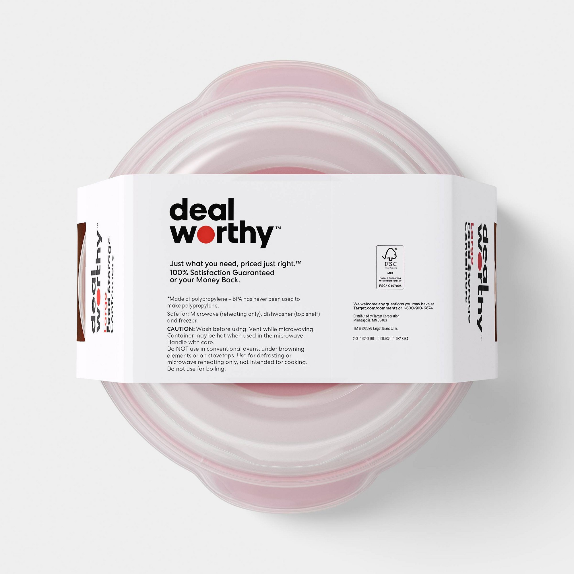 2ct Grote Ronde Voedselbewaarc - Meal Prep Kitchen recensie en prijs