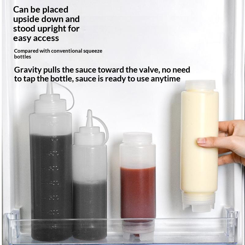 [S] Plastic omgekeerde knijpsa - Sauce Squeeze Bottle recensie en prijs