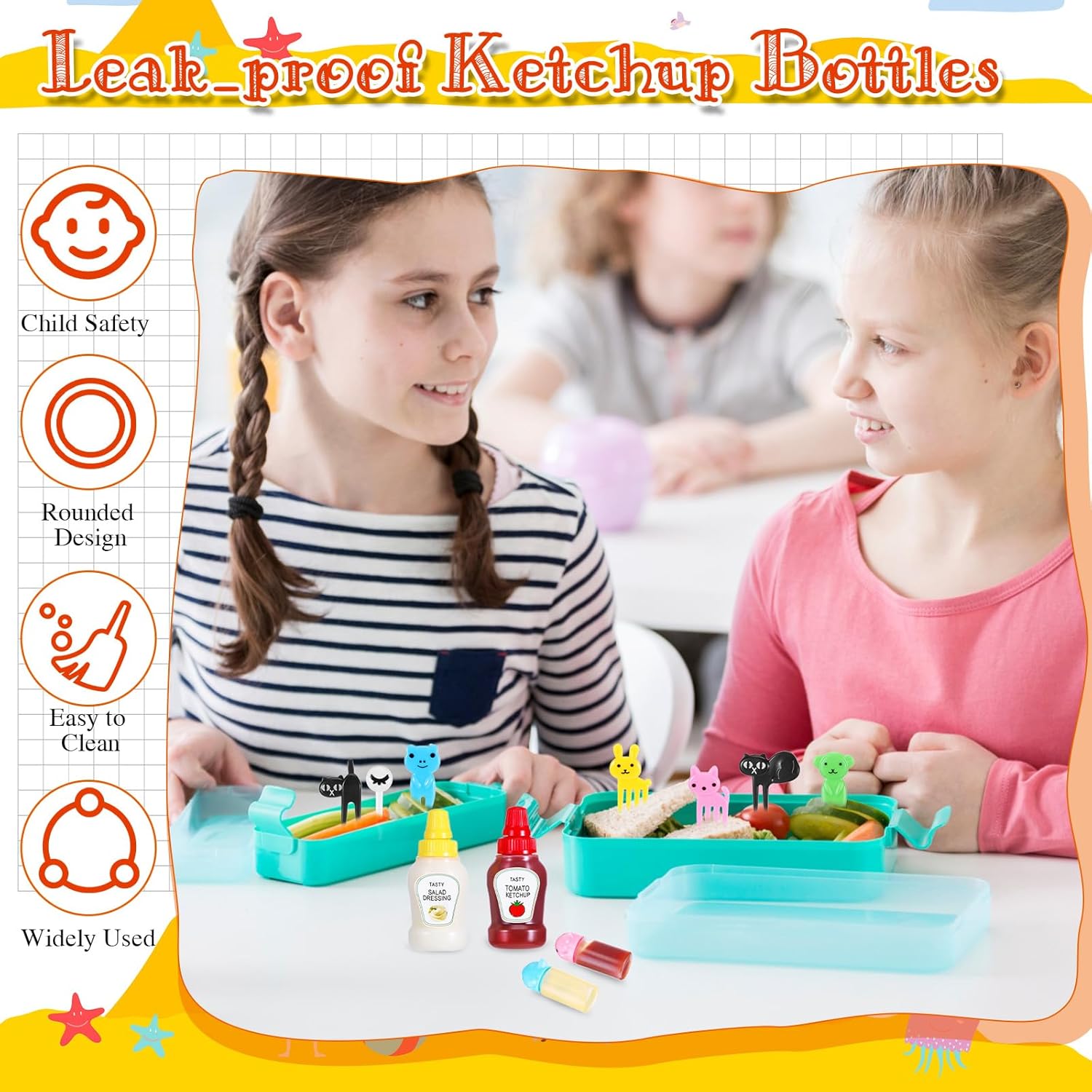 Kids Bento Lunchbox Accessoire - Sauce Squeeze Bottle recensie en prijs