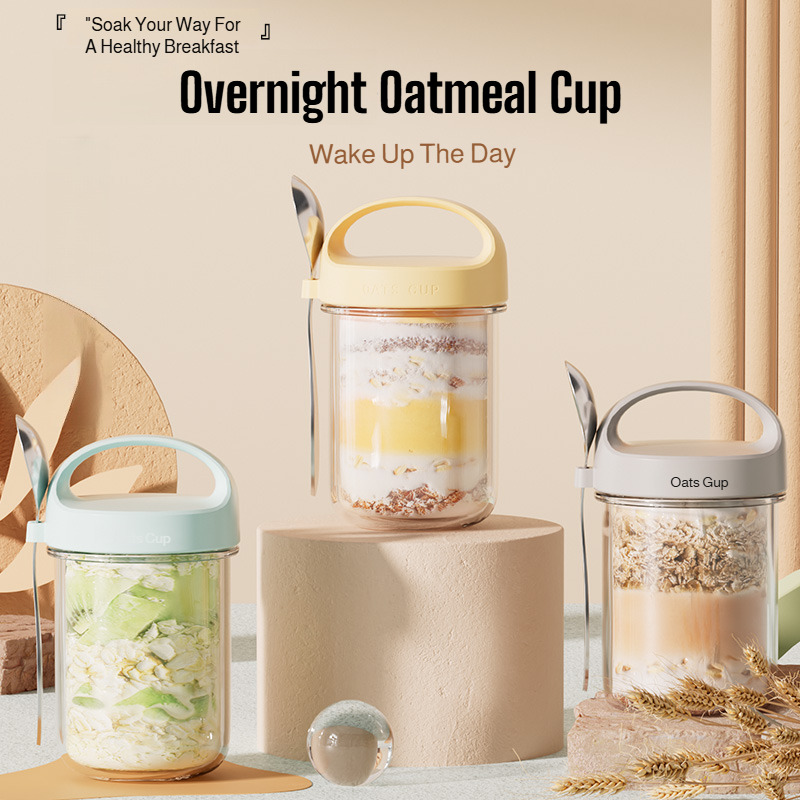 Draagbare ontbijtbeker, veilig - Meal Prep Healthy recensie en prijs