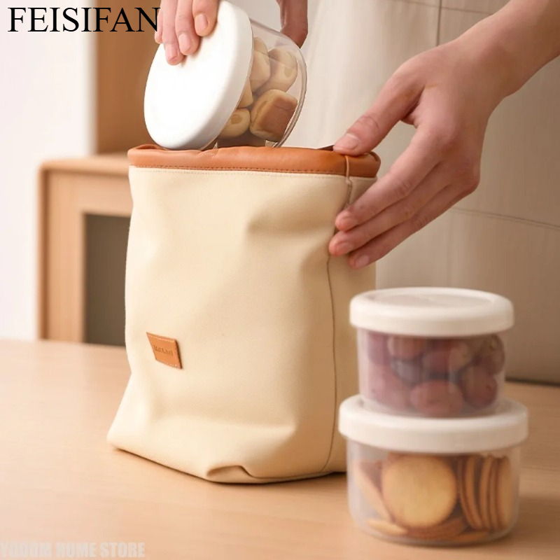 Draagbare ronde plastic voedse - Salad Container Jar recensie en prijs