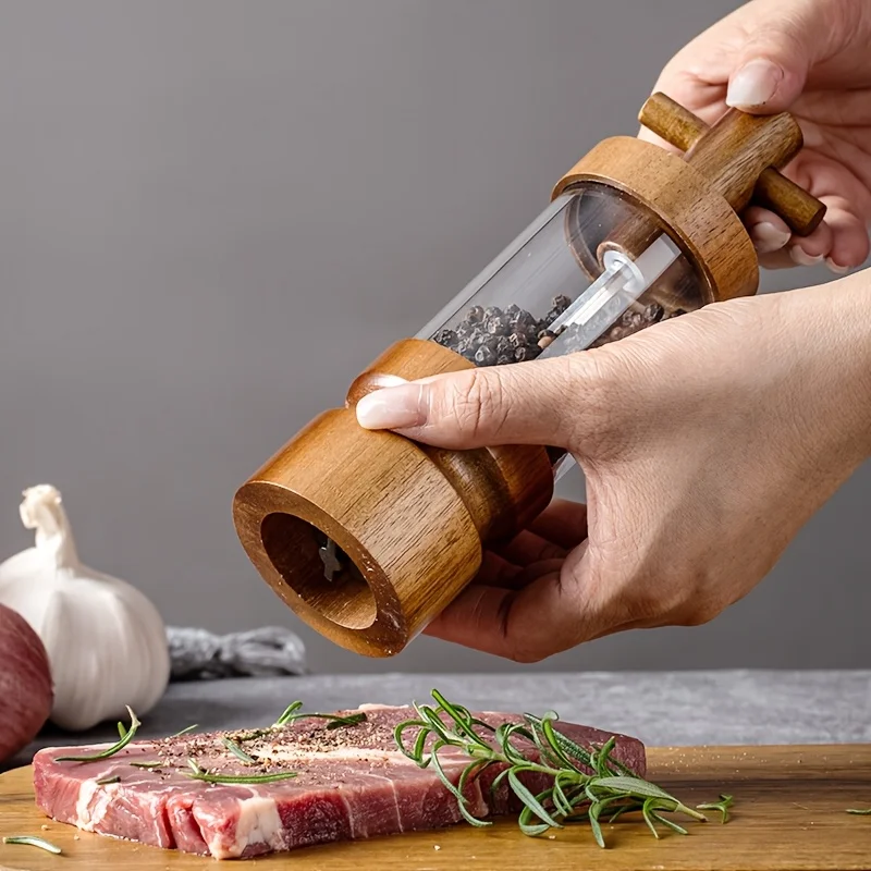 Acacia houten handmatige zwart - Herb Keeper Bottle recensie en prijs